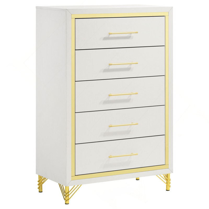 La commode et la commode à tiroirs multiples combinent une conception élégante avec un rangement de grande capacité pour les chambres à coucher