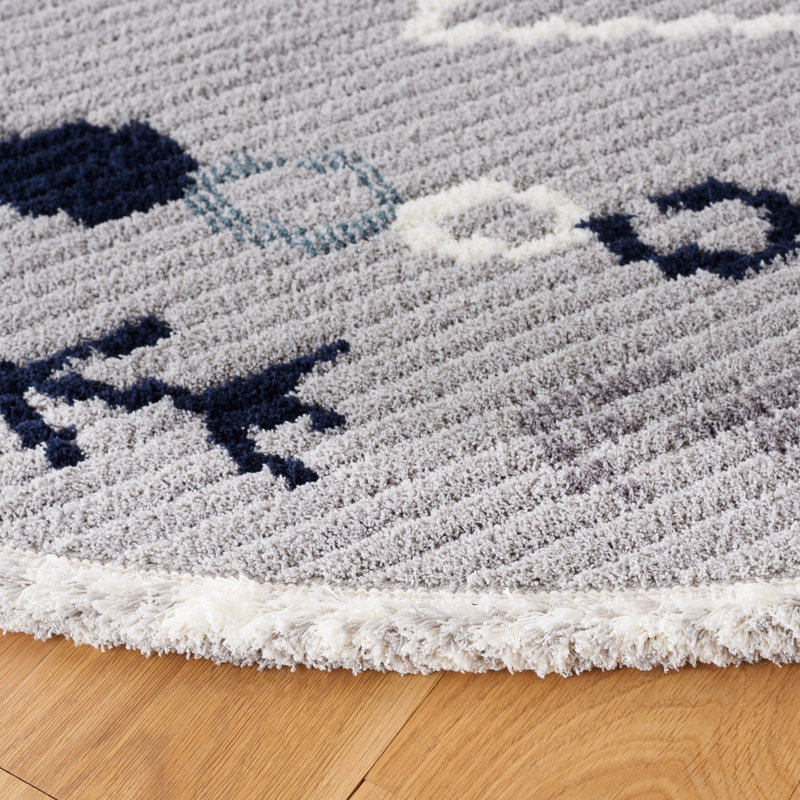 Amais Performance Southwestern Rug, Square 6'7"
