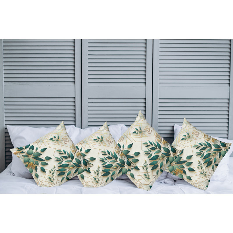 Fabric Reversible Throw Pillow, 24"H x 24"W