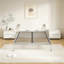 Ensemble de quincaillerie de lit escamotable vertical pour grand lit escamotable Diy, cadre de lit gris