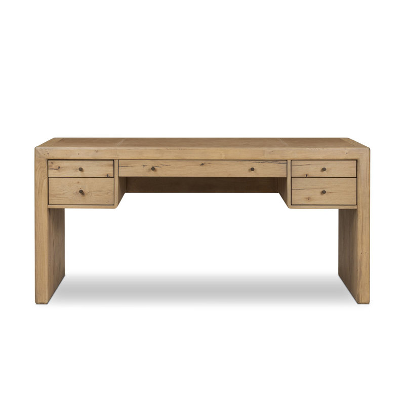 Nico Desk-Aged Natural Oak Veneer