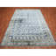 Tapis Khotan en soie véritable noué à la main 8 pi 9 po x 12 pi bleu D62A34B8C5DA40EDA8946CAAC89D041D
