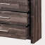 Commode finition cerisier foncé