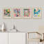 Matisse abstraite botanique encadrée sur papier, impression de 4 pièces-97770617-97770614