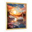 «Graceful Mirage Swans II», reproduction d'art sur toile-97170100-97170101
