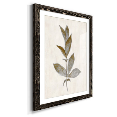 " Bronze Leaf II " Painting Print