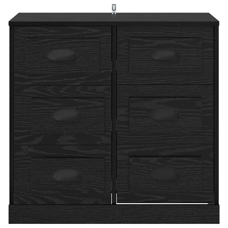 Sideboard Accent Chest, Black Oak