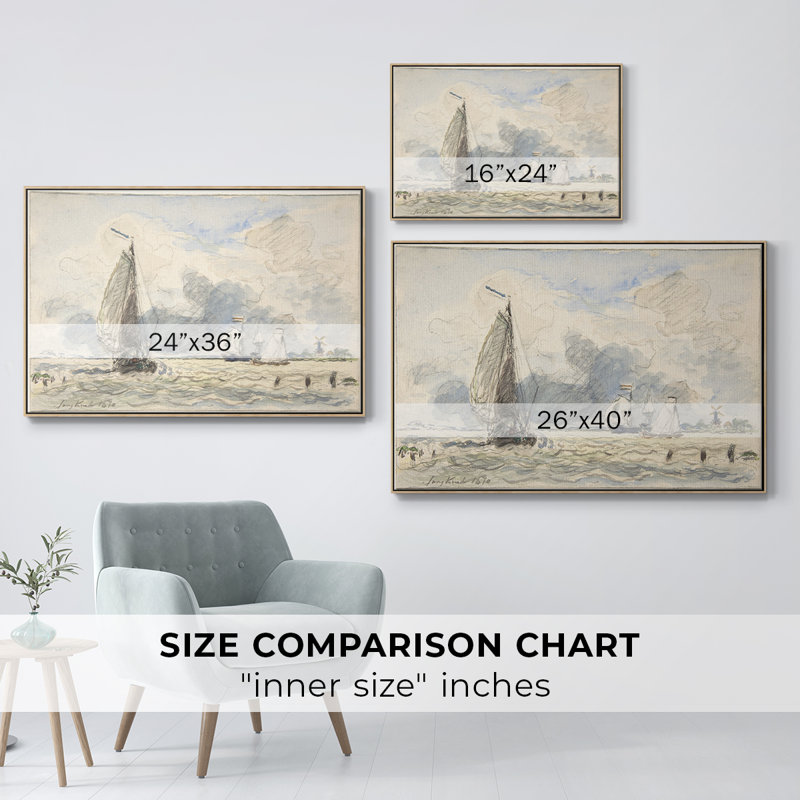«Vintage Nautical - Lxxiv» sur toile, H 17 po x l 25 po