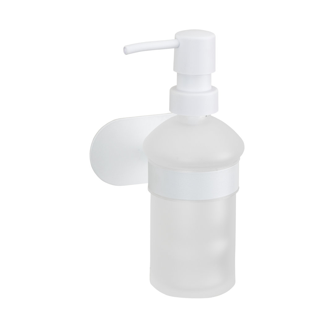 Belfry Bathroom Turbo-Loc® Seifenspender Orea White matt, aus rostfreiem Edelstahl