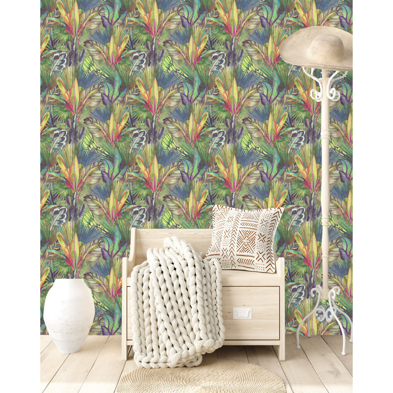 Carreau de papier peint l 25 po Thorntown, L 2,08 pi x L 10,42 pi