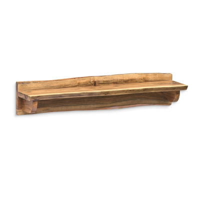 Hirohisa Cottage Beach House Design Wall Mounted Mantel Shelf With An Open Shelf
