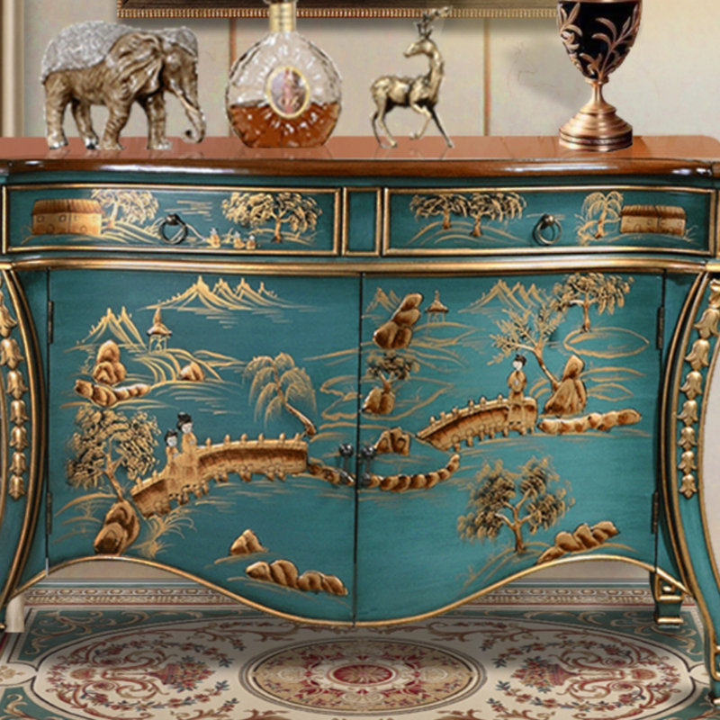 Brun clair, Bleu