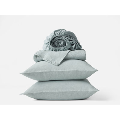 Organic Relaxed Belgian Flax Linen Standard Sheet Set