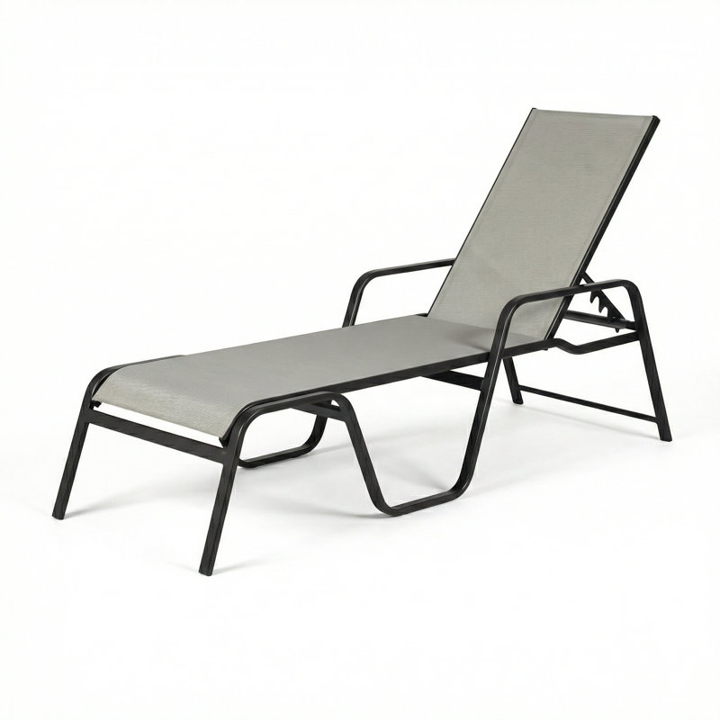 Chaise, Augustine Alloy II Sling/Anthracite