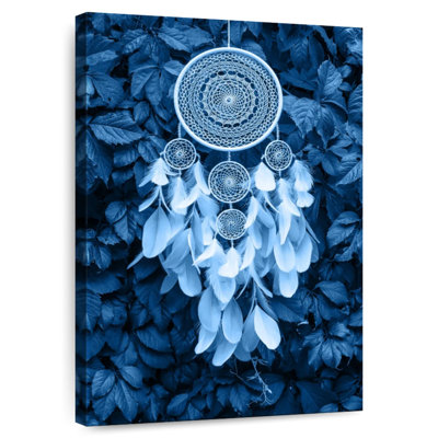 Capteur de rêves bleu amérindien Kerner
