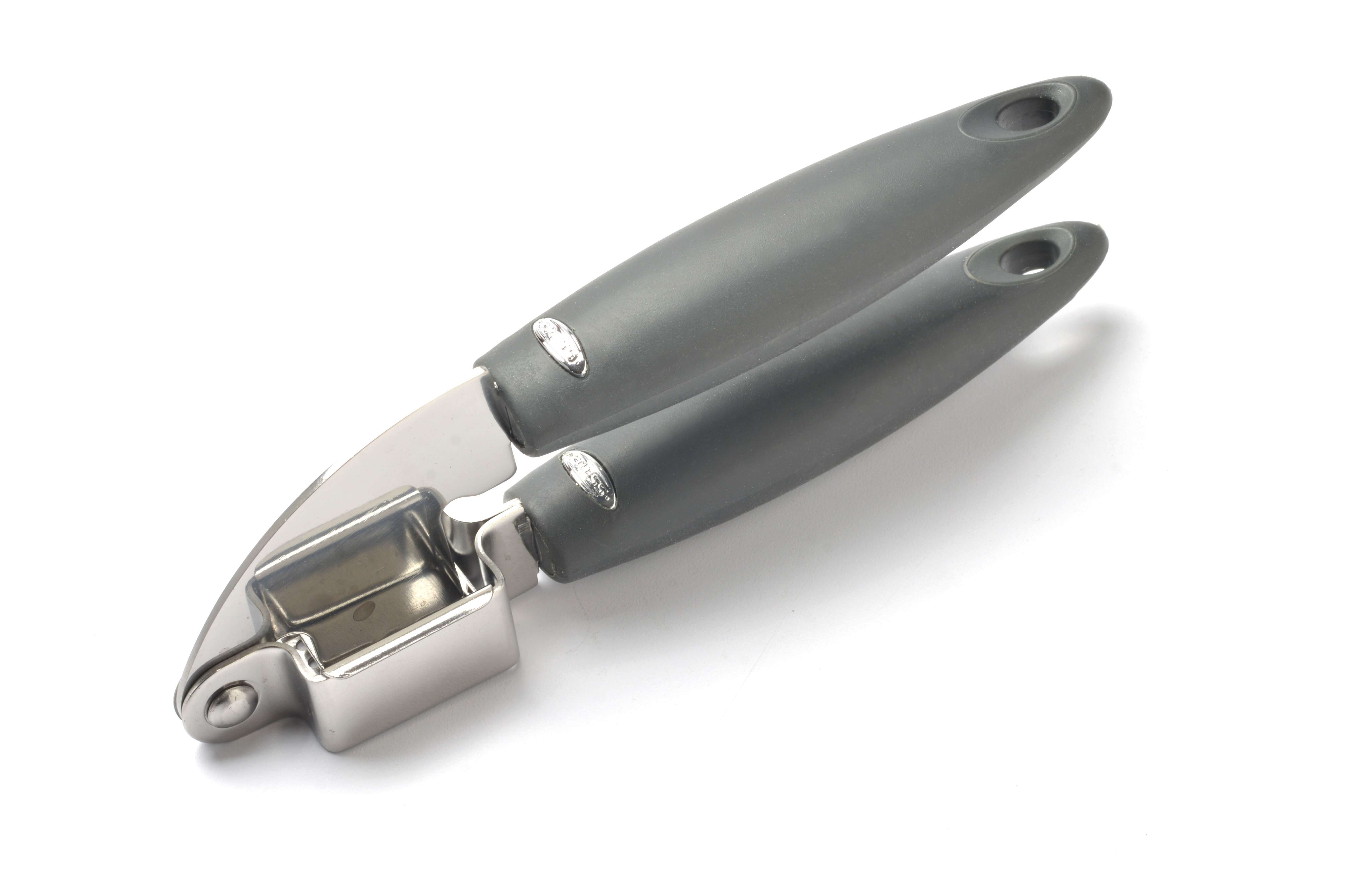 Zulay Kitchen Garlic Press - Silver / Ergonomic Handle