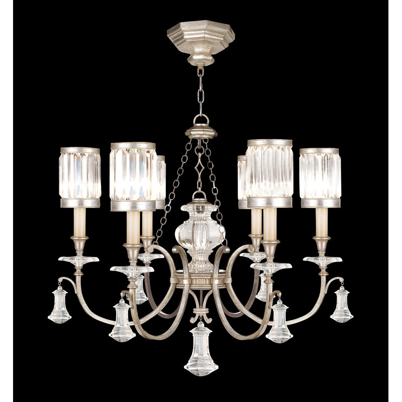 Lustre rond 32 po Eaton Place, Argent
