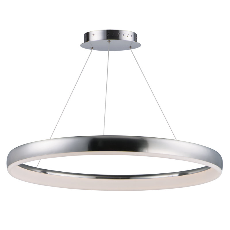 Cuomhouse 1 Dimmable LED Wagon Wheel Chandelier