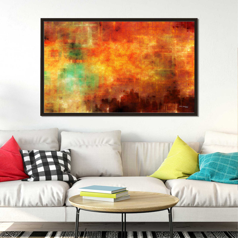 «the distraction of contentant. « psalm 123:3 », reproduction d’art sur toile encadrée, H 39,5 po x l 63,5 po x P 2 po
