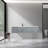 Wivestad 65 " W Free Standing Wall Mounted 1 Single Vanity Bathroom Vanity With Cultured Marble Top