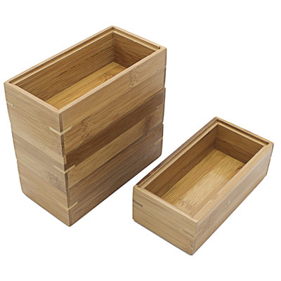 Panier en bois massif