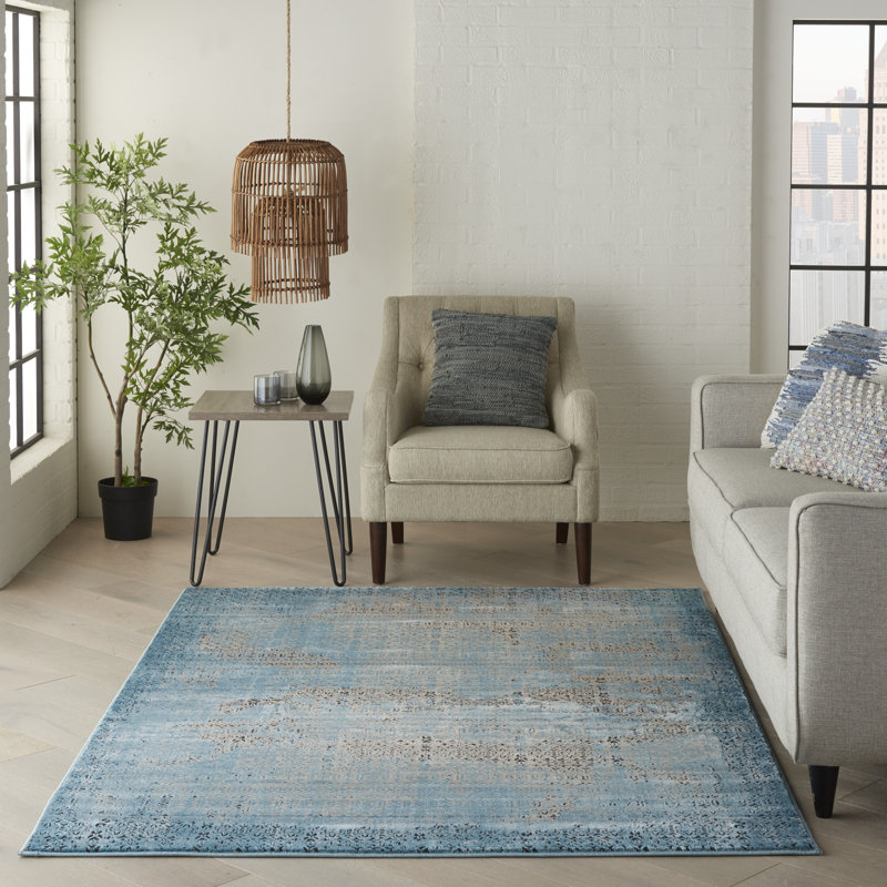 Bomberger Abstract Indoor Rug, Rectangle 3'9" x 5'9"