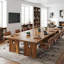159.99cm Solid Wood Rectangle Conference Table