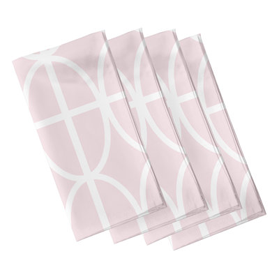 Kshaun Polyester Geometric Square Napkin