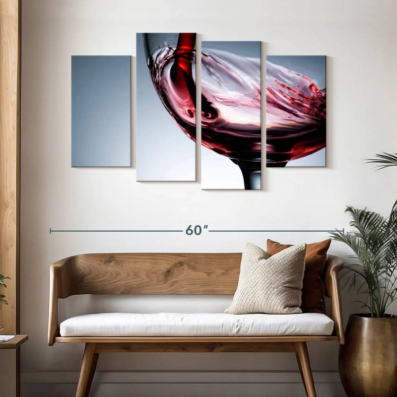 Yarlin Decanting Red Wine, 32" H x 52" W