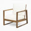 Chaises de salle à manger d'extérieur en bois pour la cour, le patio-384408372-384408375