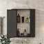 Armoire de salle de bain murale avec miroir