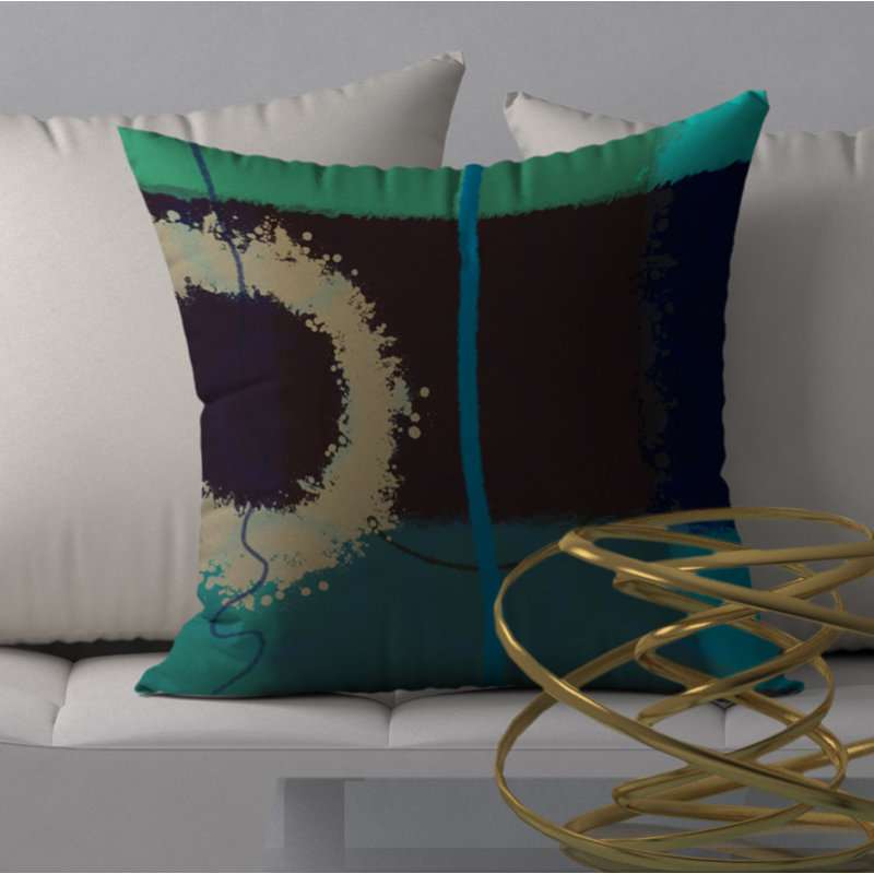  Housse et insert de coussin carré Hallarious Alive, H 24 po x l 24 po