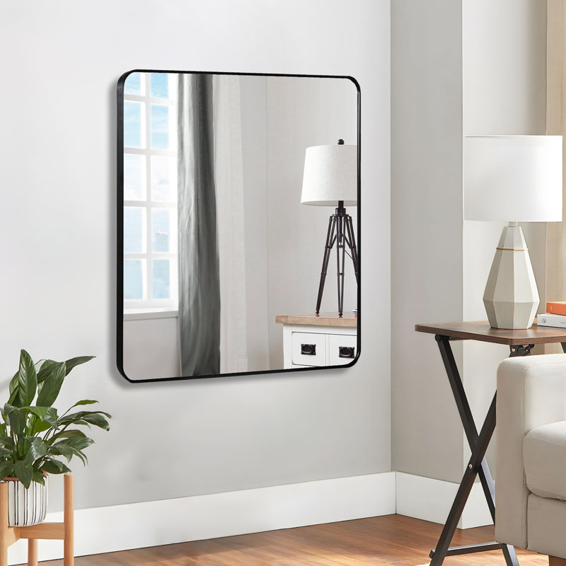 Miroir de salle de bain mural, Carrée, 30 po x 30 po 