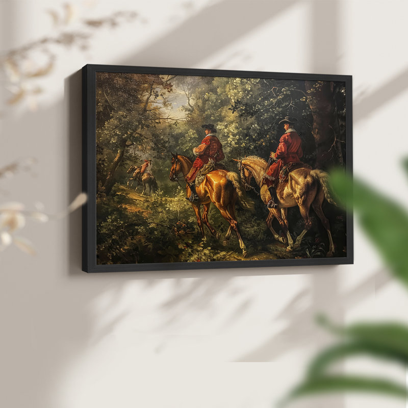 Faune - Lxxxi - Reproduction encadrée - Restickable, H 8 po x l 10 po, Noir, noir, noir, noir