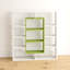 Cilegon 141.8cm H x 130cm W Bookcase-25304958