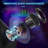 Inbox Zero Ergonomic Gaming Chair with Speakers RGB LED Lights and Massage-1861992262