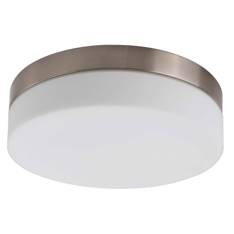Tudela LED Flush Mount, 3" H x 9" W x 9" D
