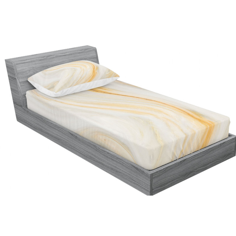 Microfiber Sheet Set, Twin Sheet Set with Fitted Sheet