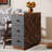 3-drawer Wood End Table