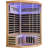 Double Capacity Sauna Room with Canadian Hemlock