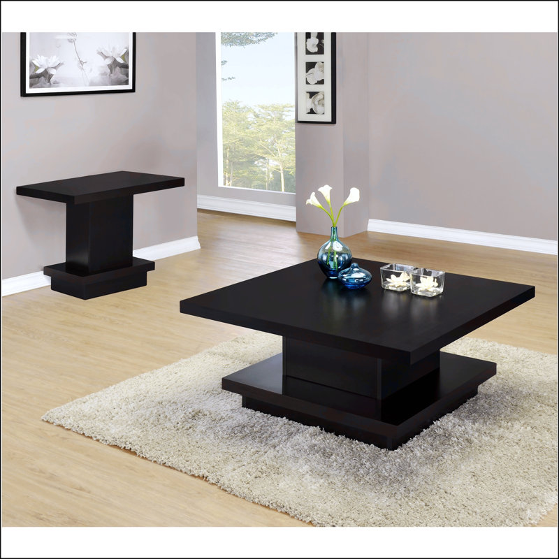 Ensemble de tables basses 2 pièces Cappuccino