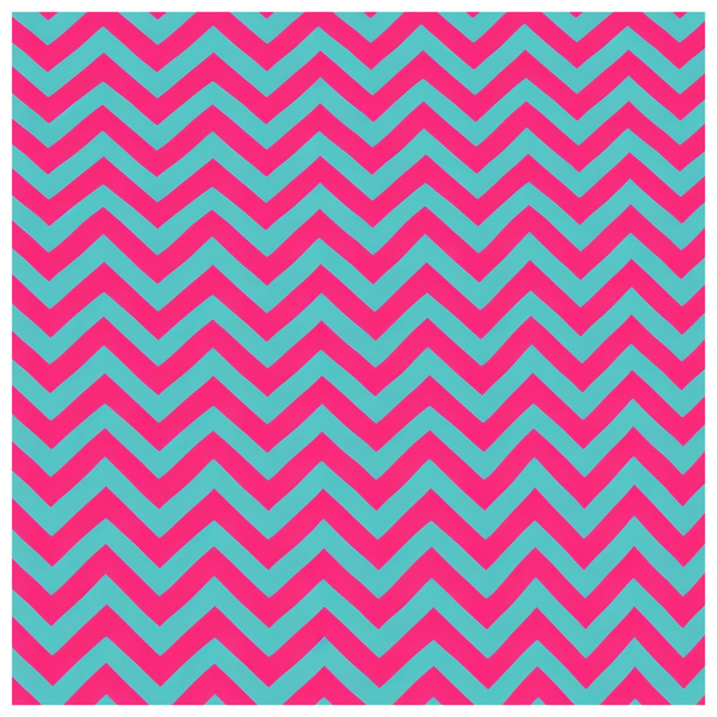 Coussins décoratifs à chevrons roses et bleus, 16 x 16 pouces