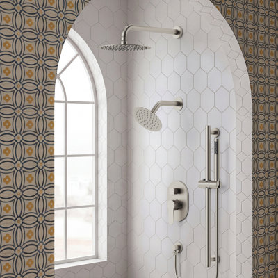 10" Dual Showerhead System with Handheld