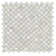 1" x 1" Seashell Fish Scale Mosaic Wall Tile