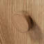 Table de chevet, finition brune