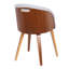 47cm H Polyester Blend Upholstered Armchair-31454850