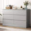 Commode double 6 tiroirs l 47,2 po-988003329