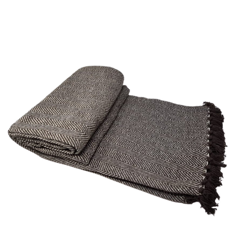 Carmean Throw Blanket, Chocolate