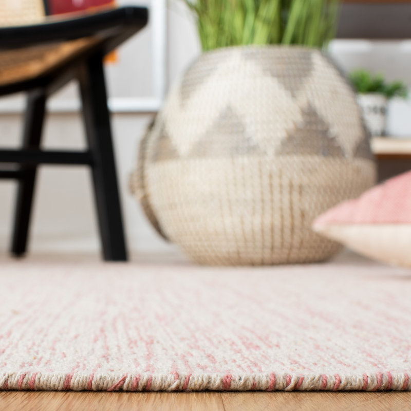 Montauk Hand Loomed Cotton Rug, Square 6'