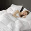 Édredon en duvet synthétique double / grand avec housse 100%, trop rembourré pour plus de confort, surpiqûres 3D, taquet de saut, chaud en hiver, boucles d'angle, protège-oreiller vendu séparément, haut